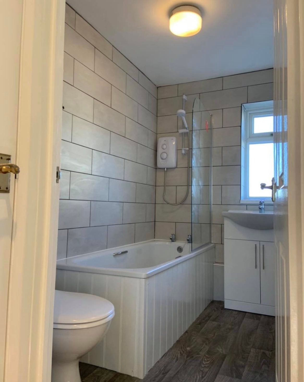 Bathroom leak remediation and refit – before, during and after