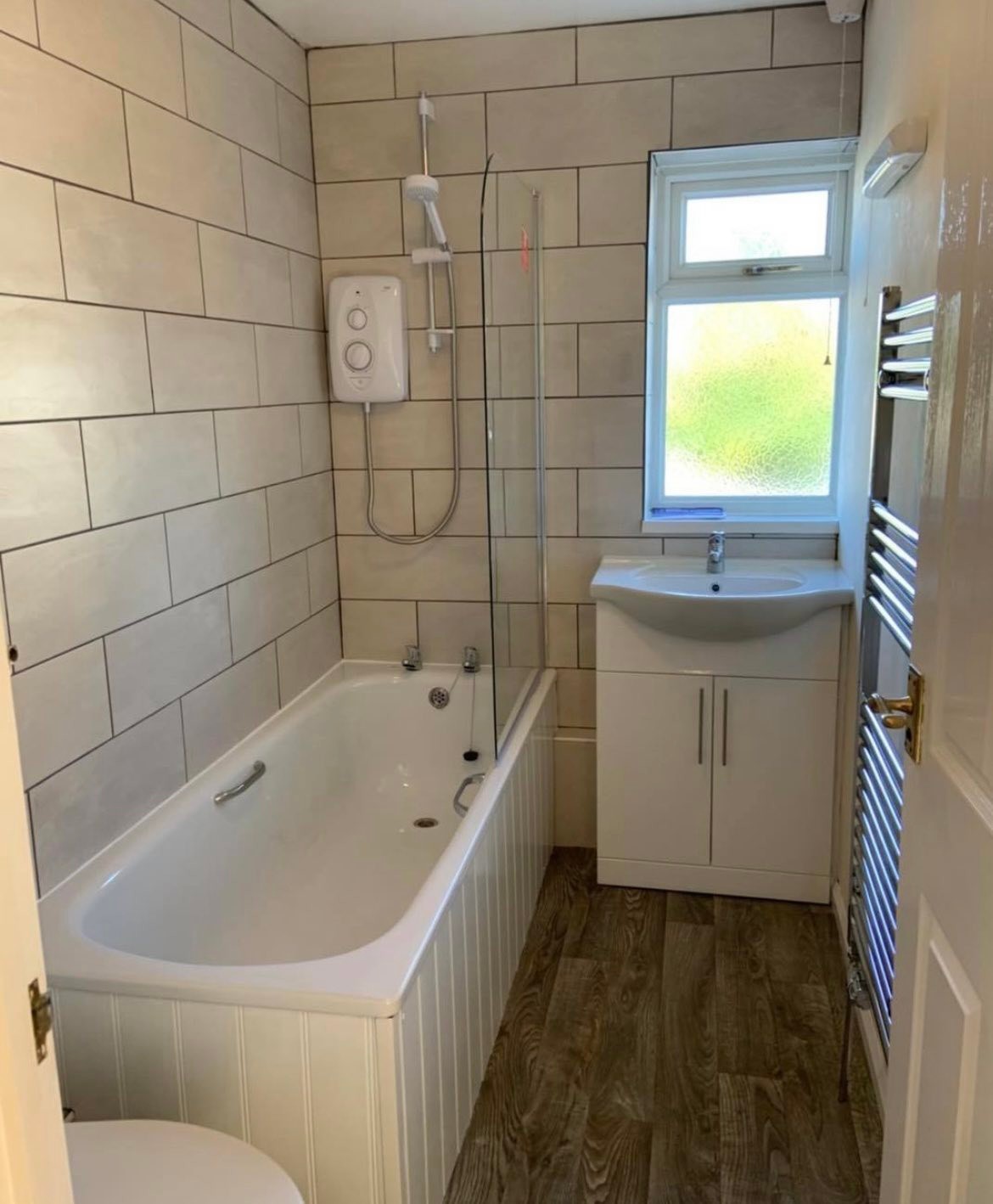 Bathroom leak remediation and refit – before, during and after