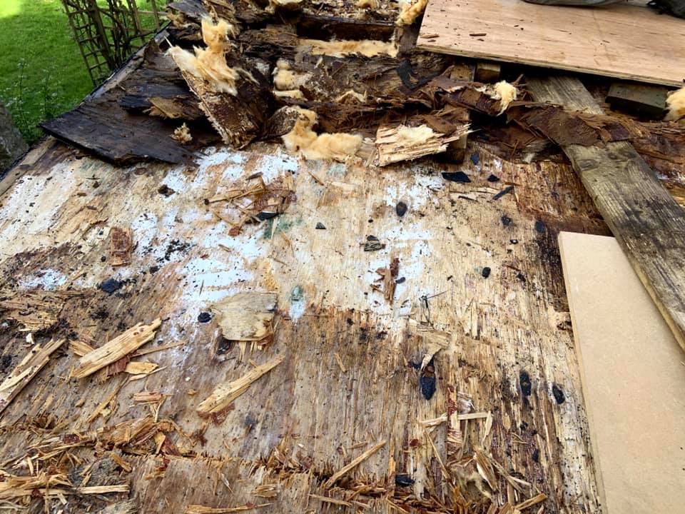 Roof deck and sun terrace repair – before, during and after